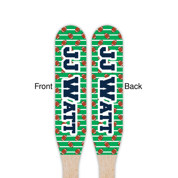 Football Jersey Wooden Food Pick - Paddle - Double Sided - Front & Back