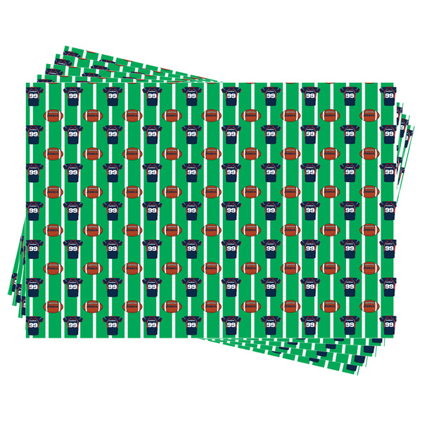 Football Jersey Wrapping Paper - Front & Back - Sheets Approval