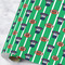 Football Jersey Wrapping Paper Roll - Large - Main