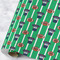 Football Jersey Wrapping Paper Roll - Matte - Large - Main