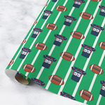 Football Jersey Wrapping Paper Roll - Medium - Matte (Personalized)