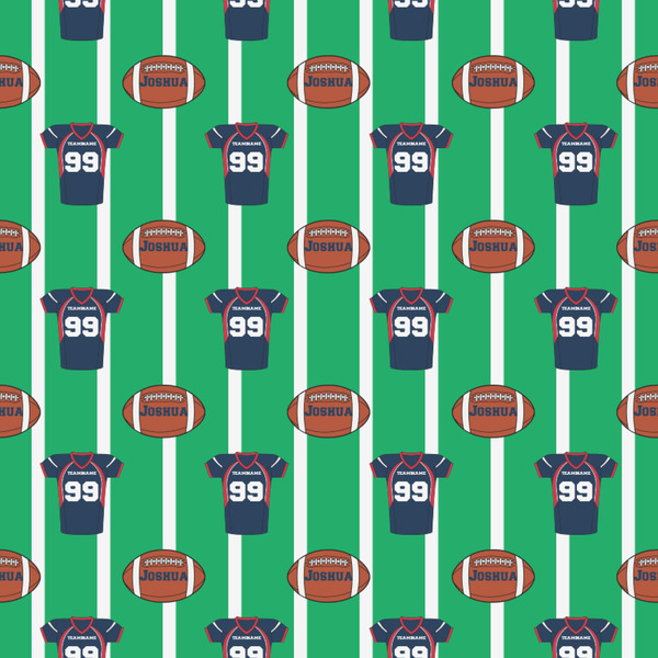Football Jersey Wrapping Paper Square