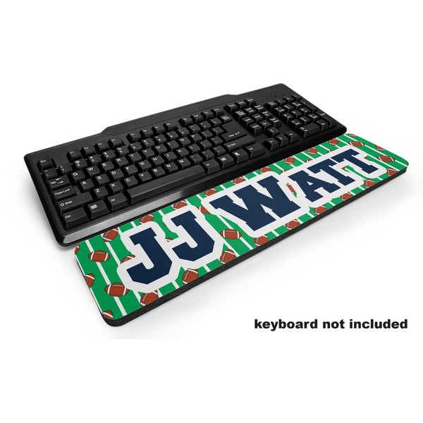 Custom Football Jersey Keyboard Wrist Rest (Personalized)