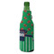 Football Jersey Zipper Bottle Cooler - ANGLE (bottle)