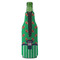 Football Jersey Zipper Bottle Cooler - BACK (bottle)