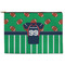 Football Jersey Zipper Pouch Large (Front)