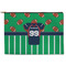 Football Jersey Zipper Pouch - Large - 12.5"x8.5" (Personalized)