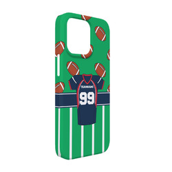 Football Jersey iPhone Case - Plastic - iPhone 13 (Personalized)