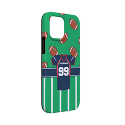Football Jersey iPhone Case - Rubber Lined - iPhone 13 Mini (Personalized)
