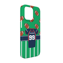 Football Jersey iPhone Case - Plastic - iPhone 13 Pro (Personalized)