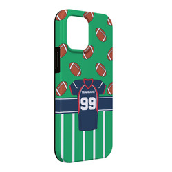 Football Jersey iPhone Case - Rubber Lined - iPhone 13 Pro Max (Personalized)