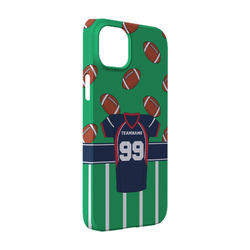 Football Jersey iPhone Case - Plastic - iPhone 14 Pro (Personalized)
