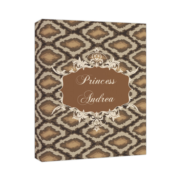 Custom Snake Skin Canvas Print (Personalized)
