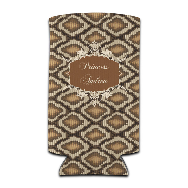 Custom Snake Skin Can Cooler (tall 12 oz) (Personalized)