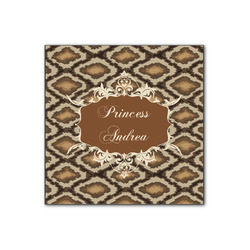 Snake Skin Wood Print - 12x12 (Personalized)