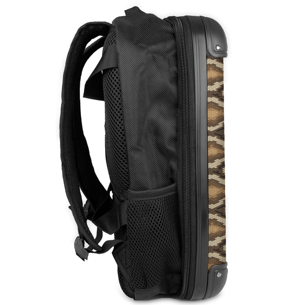 Snake Skin 13" Hard Shell Backpacks - Side View