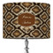 Snake Skin 16" Drum Lamp Shade - Fabric (Personalized)