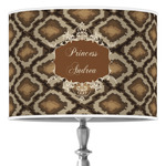 Snake Skin Drum Lamp Shade (Personalized)