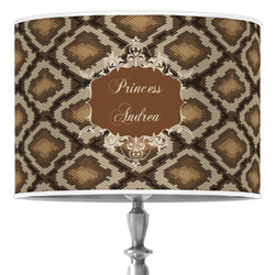 Snake Skin Drum Lamp Shade (Personalized)