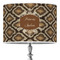 Snake Skin Drum Lamp Shade (Personalized)
