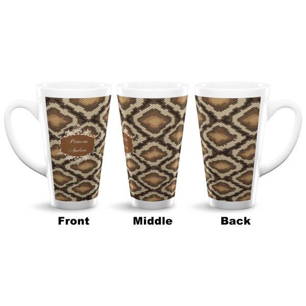Snake Skin 16 Oz Latte Mug - Approval