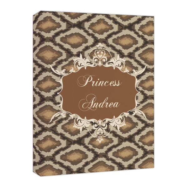 Custom Snake Skin Canvas Print - 16x20 (Personalized)