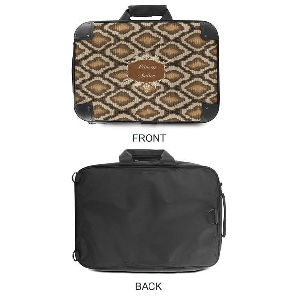 Snake Skin 18" Laptop Briefcase - APPROVAL