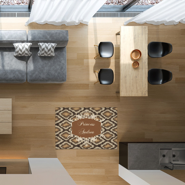 Snake Skin 2'x3' Indoor Area Rugs - IN CONTEXT