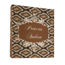 Snake Skin 3 Ring Binder - Full Wrap - 1" (Personalized)