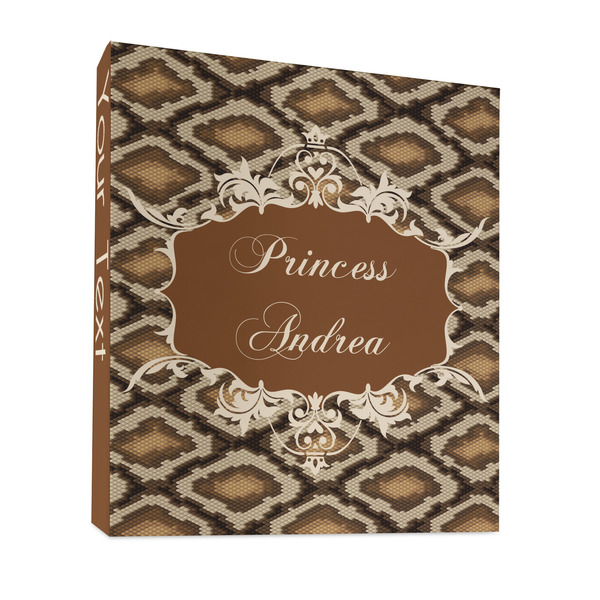 Snake Skin 3 Ring Binders - Full Wrap - 1" - FRONT
