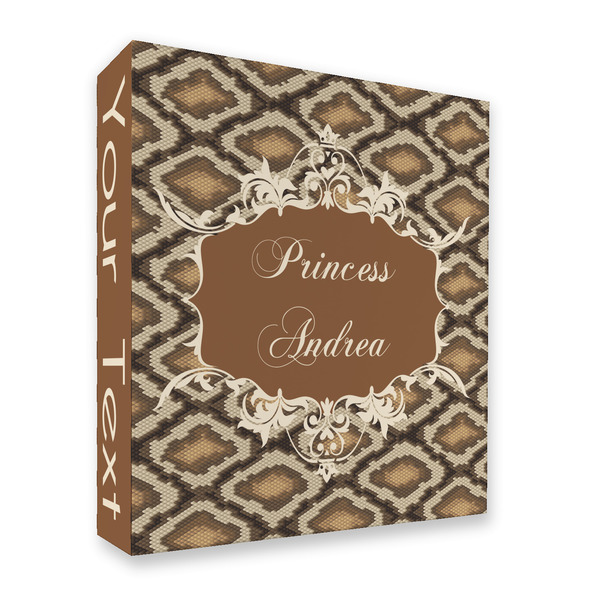 Snake Skin 3 Ring Binders - Full Wrap - 2" - FRONT