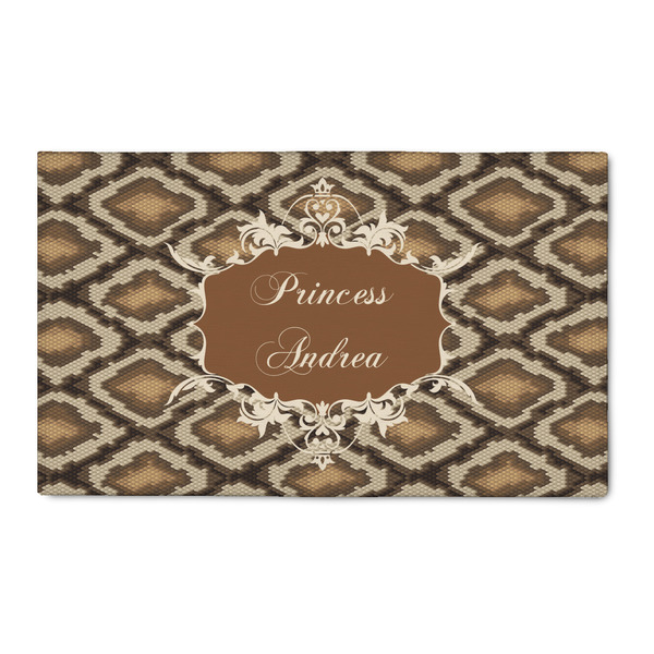 Custom Snake Skin 3' x 5' Indoor Area Rug (Personalized)
