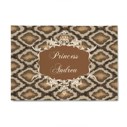 Snake Skin 4' x 6' Indoor Area Rug (Personalized)