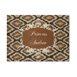 Snake Skin 5' x 7' Patio Rug (Personalized)