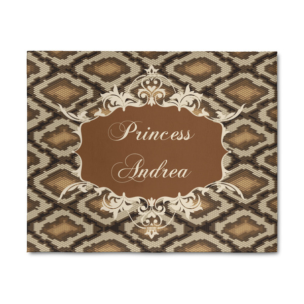 Custom Snake Skin 8' x 10' Patio Rug (Personalized)