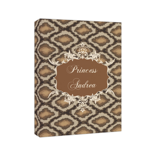 Snake Skin 8x10 - Canvas Print - Angled View