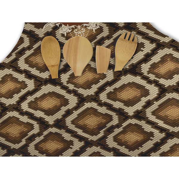 Snake Skin Apron - Pocket Detail with Props