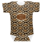 Snake Skin Baby Bodysuit 3-6 w/ Name or Text