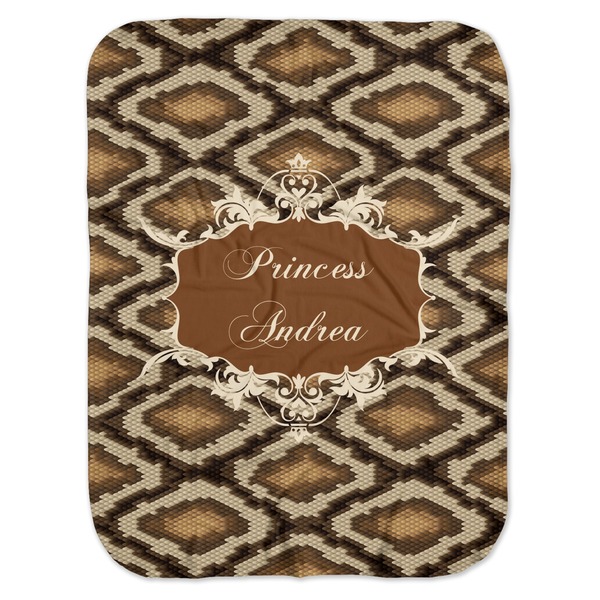 Custom Snake Skin Baby Swaddling Blanket (Personalized)