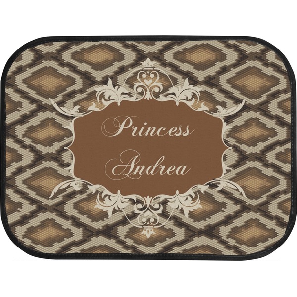 Snake Skin Back Seat Car Mat