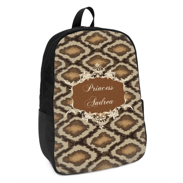 Custom Snake Skin Kids Backpack (Personalized)