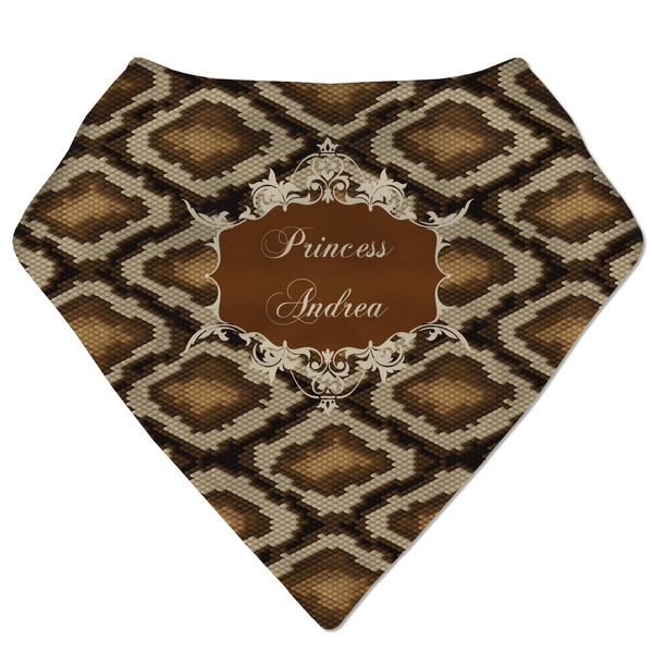 Custom Snake Skin Bandana Bib (Personalized)