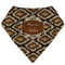 Snake Skin Bandana Bib (Personalized)