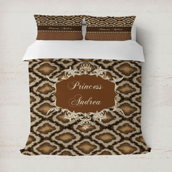 Snake Skin Duvet Cover (Personalized)