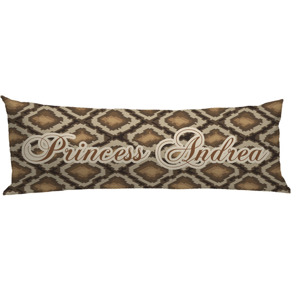 Custom Snake Skin Body Pillow Case (Personalized)