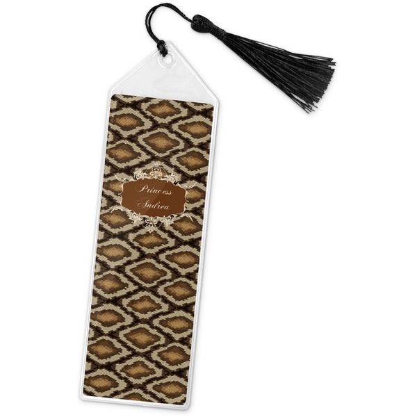 Custom Snake Skin Book Mark w/Tassel (Personalized)