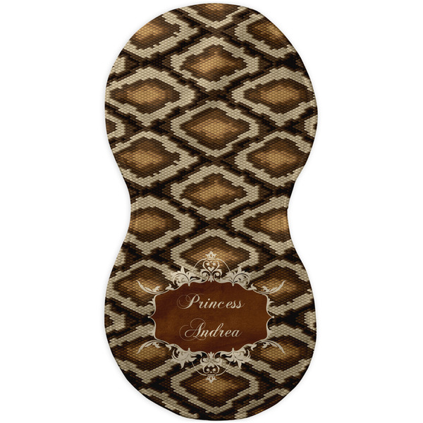 Snake Skin Burp Peanut Shaped Flat