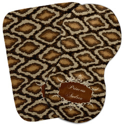 Snake Skin Burp Cloth (Personalized)