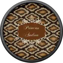 Snake Skin Cabinet Knob (Black) (Personalized)