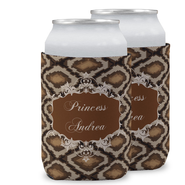 Custom Snake Skin Can Cooler (12 oz) w/ Name or Text